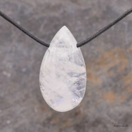 Labradorite blanche bijou en pierre naturelle
