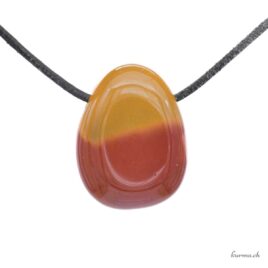Mookaïte - Pendentif en pierre percée