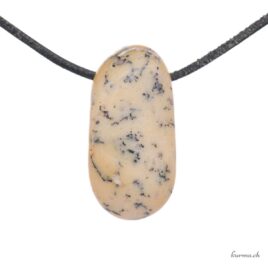 Opale dendritique collier en pierre