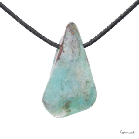 Opale blu delle Ande - Gioiello in pietra traforata