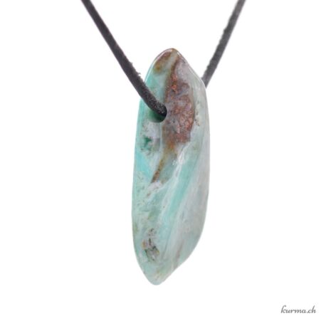 Opale blu delle Ande - Gioiello in pietra traforata