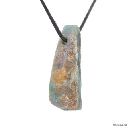 Opale andino grezzo - Collana di pietre forate