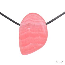 Rhodochrosite - Collier en pierre percée
