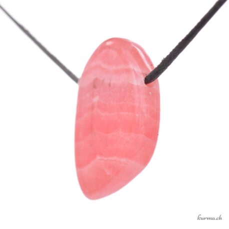 Rhodochrosite - Collier en pierre percée