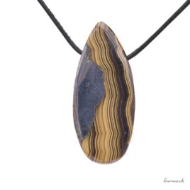 Sphalérite - Pendentif en pierre roulée