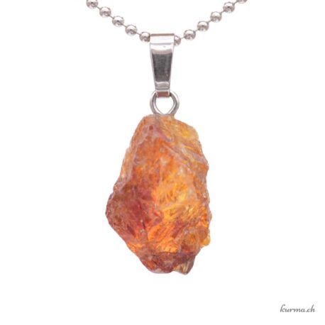 Sphalérite - Pendentif en argent 925