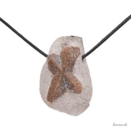 Staurolite - Collier en pierre percée