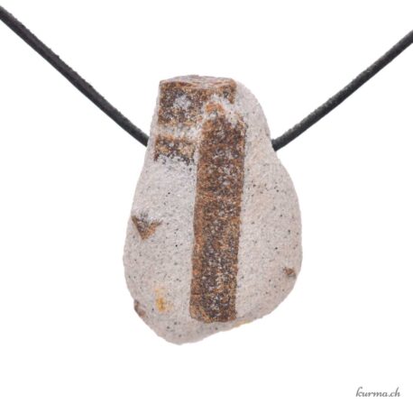 Staurolite - Collier en pierre percée