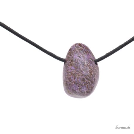 Stichtite 'Atlantisite' bijou en pierre percée