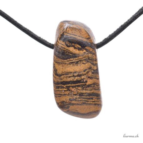 Stromatolite - Collier en pierre percée