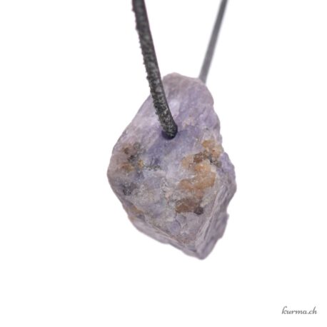 Tanzanite brute - Pendentif en pierre percée