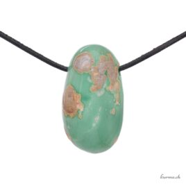 Variscite bijou en pierre roulée