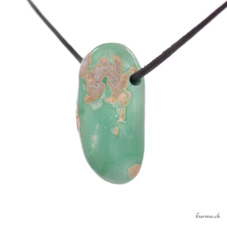 Variscite bijou en pierre roulée