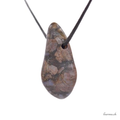 Vulcanite bijou en pierre naturelle