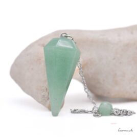 Pendule Aventurine verte - Hexagone