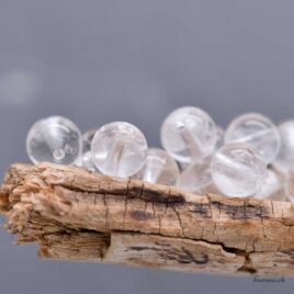 Cristal de roche - Beads 7.5-8mm