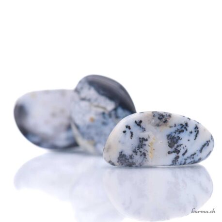 Dendritischer Achat - Trommelstein - Größe XS