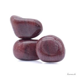 Aventurine rouge du Canada - Pierre roulée - Taille L