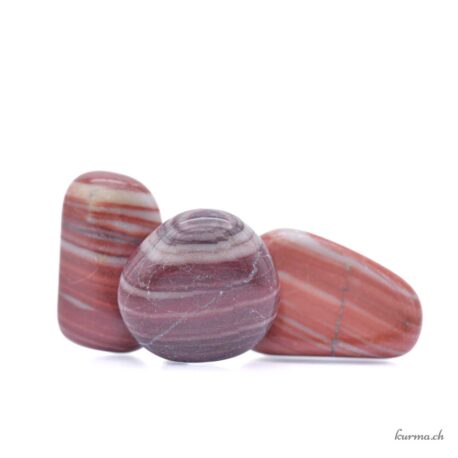 Dolomite rubanée - Pierre roulée - Taille S