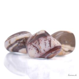 Jasper cappuccino - pietra burattata - Taglia S