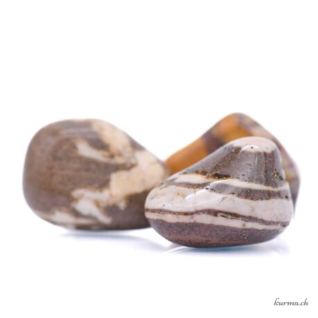 Cappuccino-Jaspis - Trommelstein - Größe S