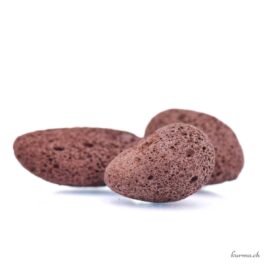 Lave brune - Pierre roulée - Taille S