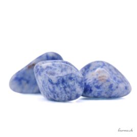 Azul Bahia - Sodalite et Syénite - Pierre roulée - Taille M