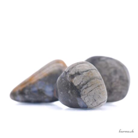 Vulcanite 'Que Sera stone' - Pierre roulée - Taille S