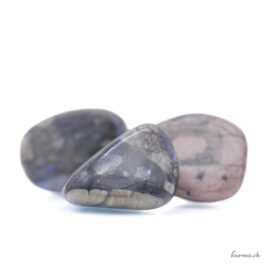 Vulcanite 'Que Sera stone' - Pierre roulée - Taille XS