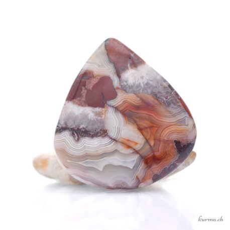 Cabochon aus Crazy Lace Achat