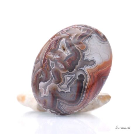 Cabochon aus Crazy Lace Achat