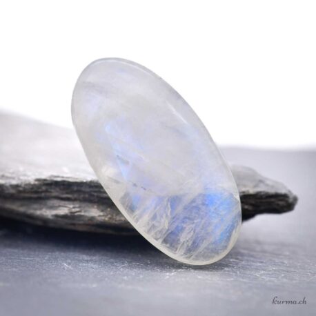 Cabochon en Labradorite blanche