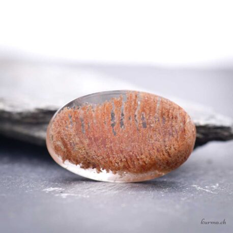 Quarzo lodolite &#039;Quartz chaman&#039; cabochon