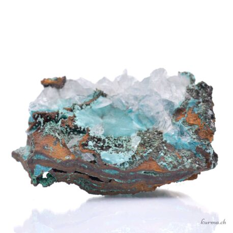 Rosasite e calcite - Minerali - 81gr