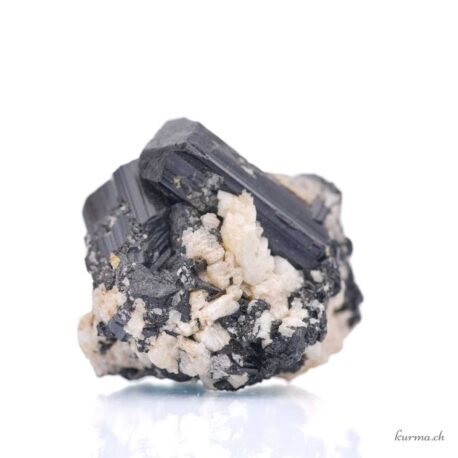 Tourmaline noire et Quartz - Minéraux - 39g