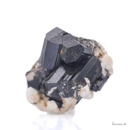 Tourmaline noire et Quartz - Minéraux - 39g