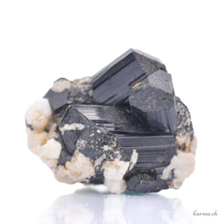 Tourmaline noire et Quartz - Minéraux - 39g