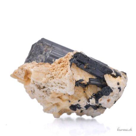 Tourmaline noire sur matrice - Minéraux - 117g