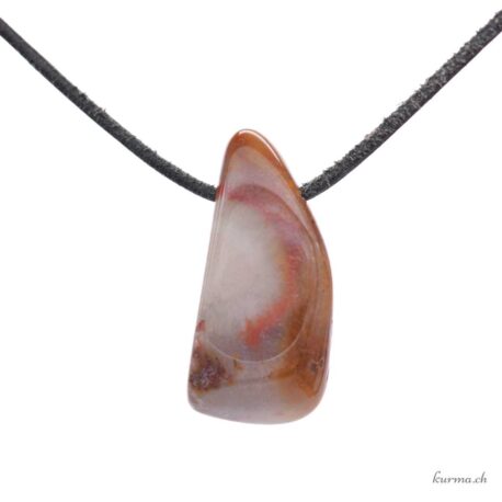 Agate Crazy Lace - Bijou en pierre percée