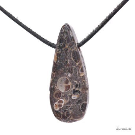 Agate turitelle - Bijou en pierre percée