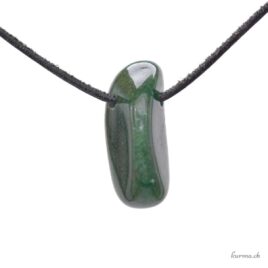 Aventurine verte - Pendentif pierre percée