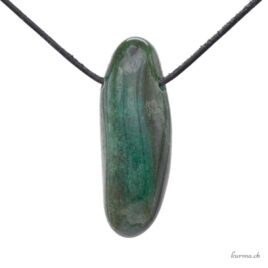 Aventurine verte - Pendentif pierre percée