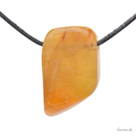 Béryl jaune pendentif en pierre