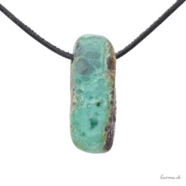 Chrysoprase bijou en pierre naturelle