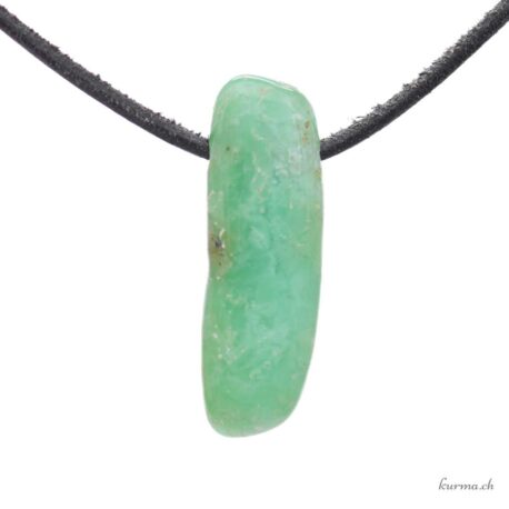 Chrysoprase rolled stone jewel