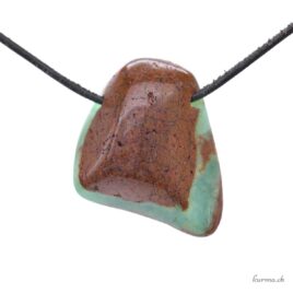 Chrysoprase pendentif en pierre