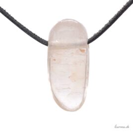 Citrine - Pendentif en pierre percée