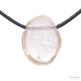 Citrine - Bijou en pierre percée