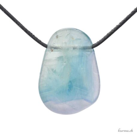 Fluorite Arc-en-ciel - Pendentif en pierre percée