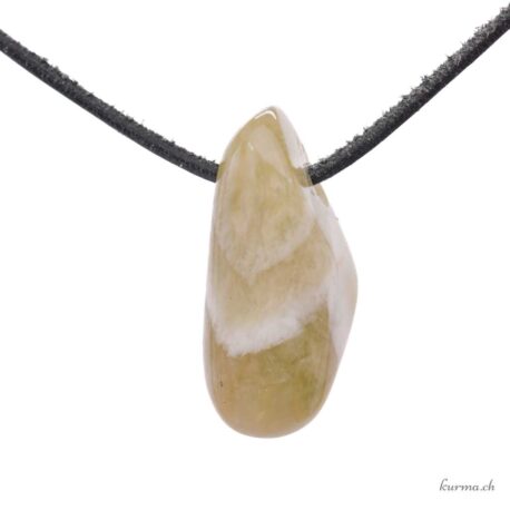 Prasiolite - Collier en pierre percée